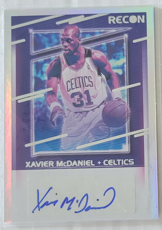 Xavier McDaniel - 2020-21 Panini Recon Recon Signatures #RS-XMN