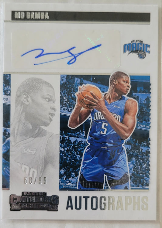 Mo Bamba - 2020-21 Panini Contenders Autographs #CA-MOB - 68/99