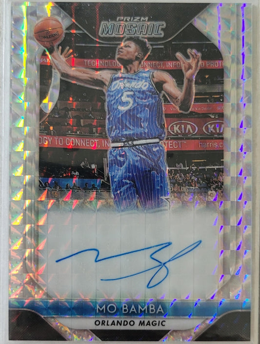 Mo Bamba - 2018-19 Panini Prizm Mosaic Autographs #MO-MOB