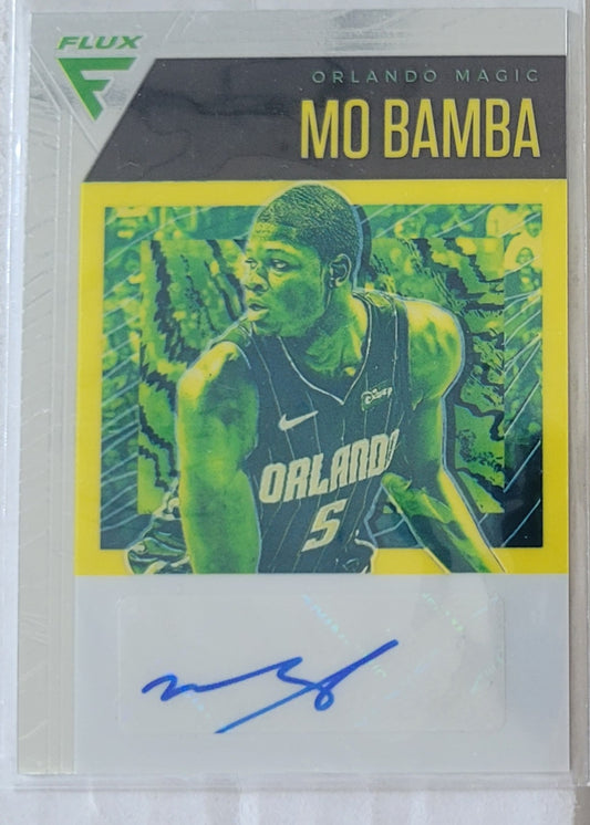 Mo Bamba - 2019-20 Panini Chronicles Flux Autographs #FA-MOB - 01/99