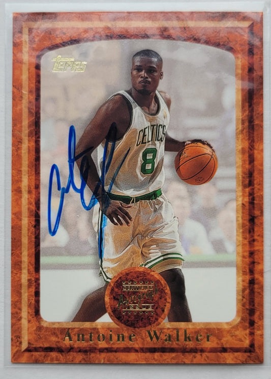 Antoine Walker - 1997-98 Topps Autographs #7