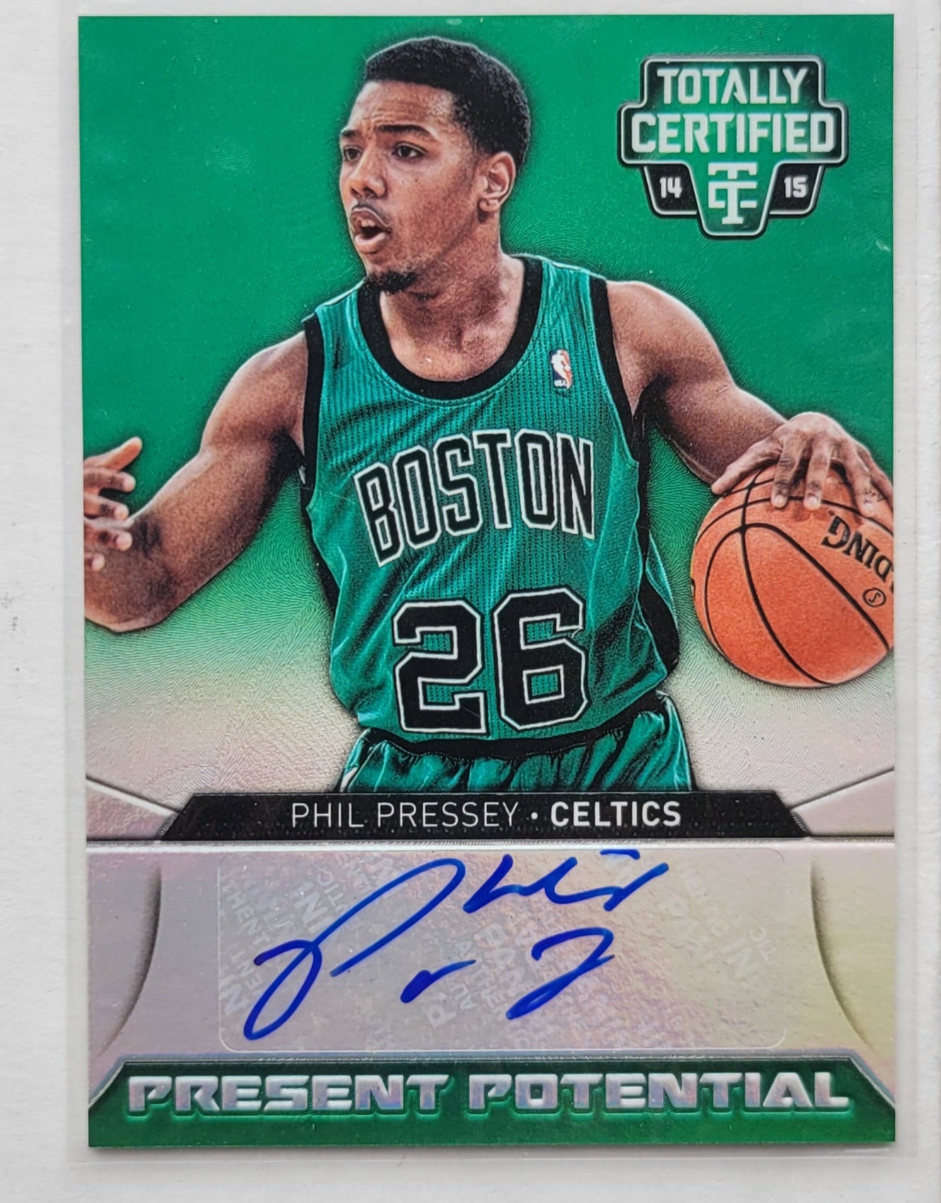 Phil Pressey - 2014-15 Totally Certified Present Potential Signatures Mirror #PPSPP - 12/25