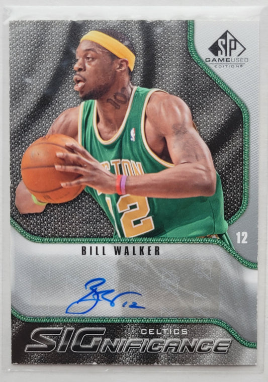 Bill Walker - 2009-10 SP Game Used SIGnificance #SBW