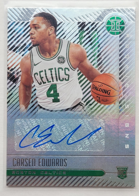 Carsen Edwards - 2019-20 Panini Illusions Rookie Signs #RS-CEW