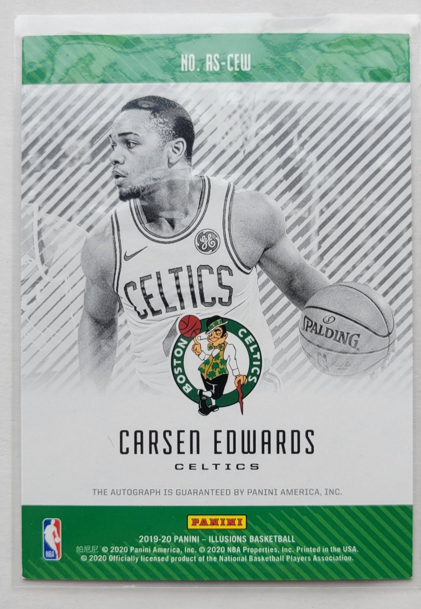 Carsen Edwards - 2019-20 Panini Illusions Rookie Signs #RS-CEW