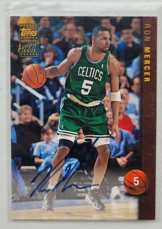 Ron Mercer - 1998-99 Topps Autographs #AG10