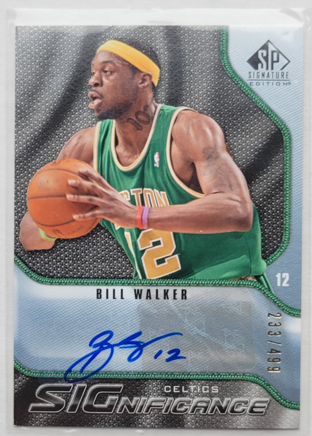 Bill Walker - 2009-10 SP Signature Edition SIGnificance #SBW - 233/499