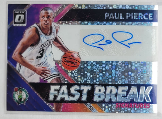 Paul Pierce - 2018-19 Donruss Optic Fast Break Signatures #FB-PPC