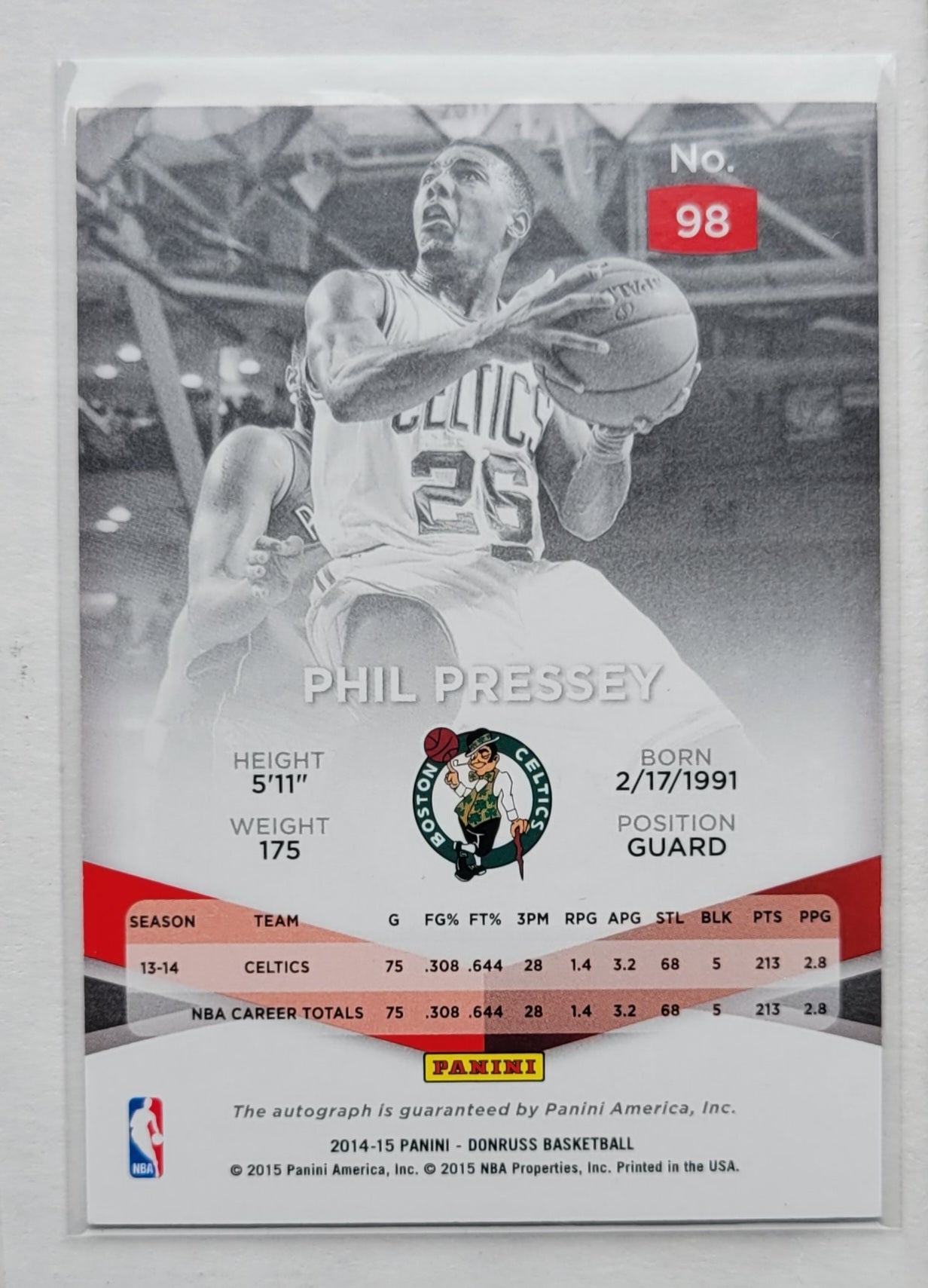 Phil Pressey - 2014-15 Elite Status Signatures #98 - 040/249