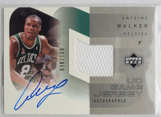 Antoine Walker - 2002-03 Upper Deck UD Game Jerseys Autographs 2 #AUAW - 098/100