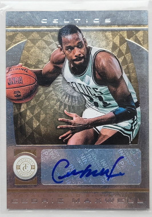 Cedric Maxwell - 2013-14 Totally Certified Autographs Gold #33 - 24/25