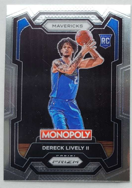 Dereck Lively II - 2023-24 Panini Prizm Monopoly #24 RC