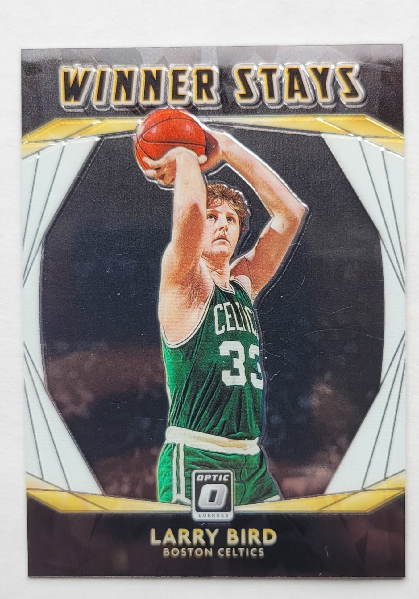 Larry Bird - 2020-21 Donruss Optic Winner Stays #19