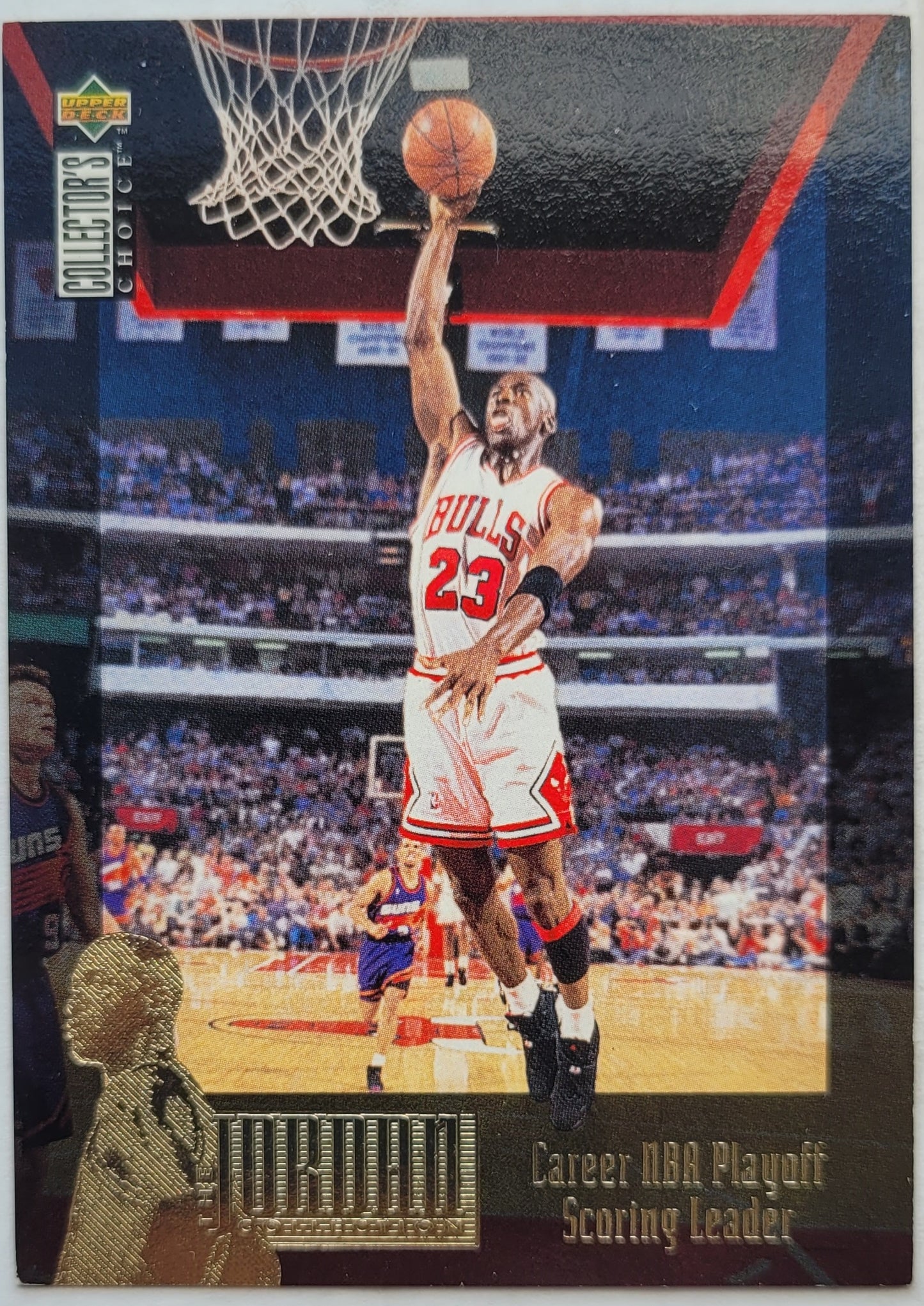 Michael Jordan - 1995-96 Collector's Choice International Italian Jordan Collection #JC3 Playoff Scoring