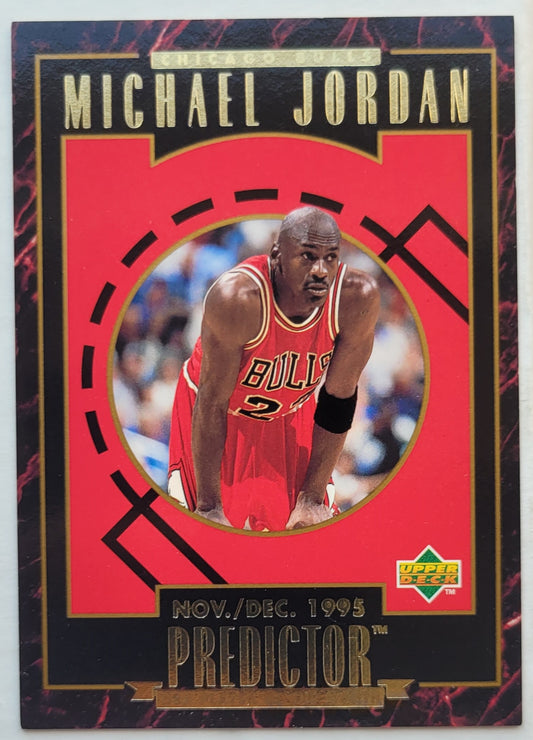 Michael Jordan - 1995-96 Upper Deck Predictor Player of the Month Redemption #R1 Nov./Dec.