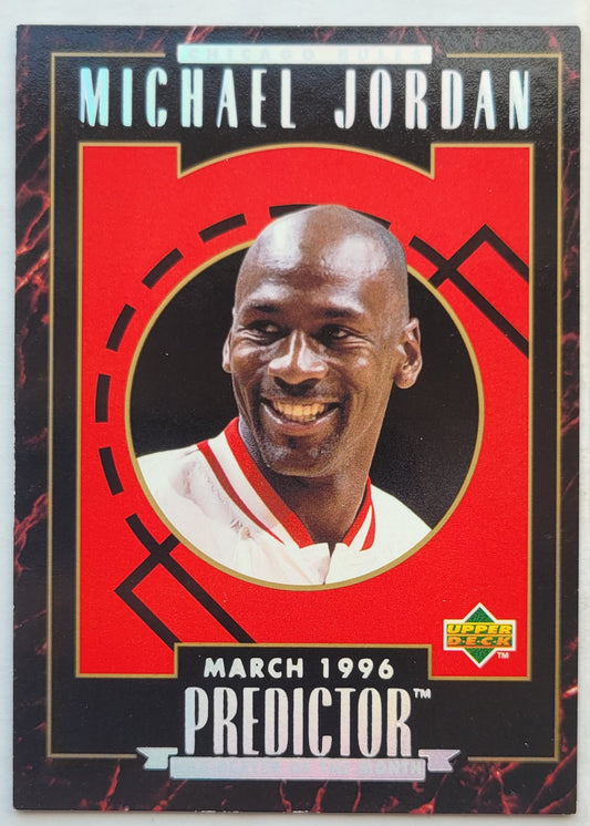 Michael Jordan - 1995-96 Upper Deck Predictor Player of the Month #R4 March L