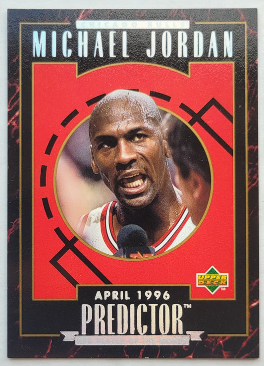 Michael Jordan - 1995-96 Upper Deck Predictor Player of the Month #R5 April L