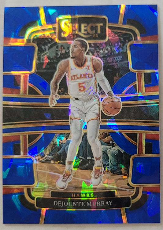 Dejounte Murray - 2023-24 Select Prizms Blue Cracked Ice #27