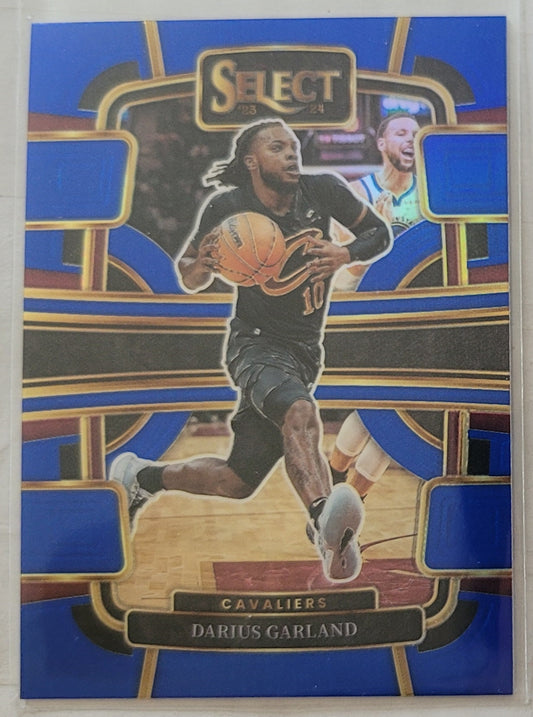 Darius Garland - 2023-24 Select Prizms Blue Cracked Ice #50