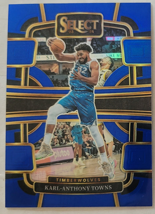 Karl-Anthony Towns - 2023-24 Select Prizms Blue #5