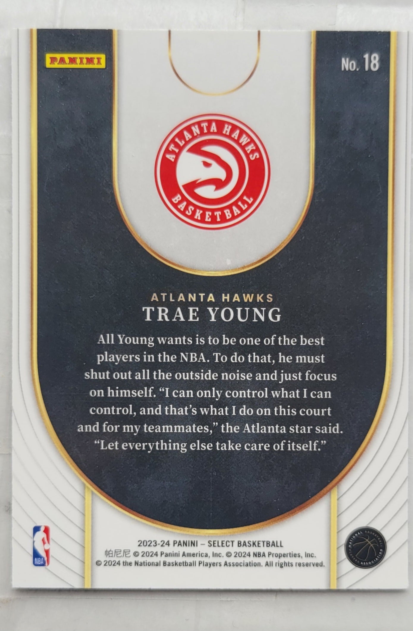 Trae Young - 2023-24 Select Neon Icon #18