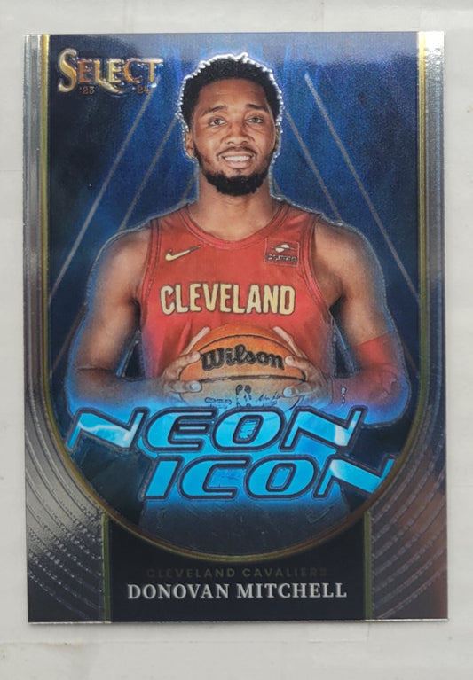 Donovan Mitchell - 2023-24 Select Neon Icon #19