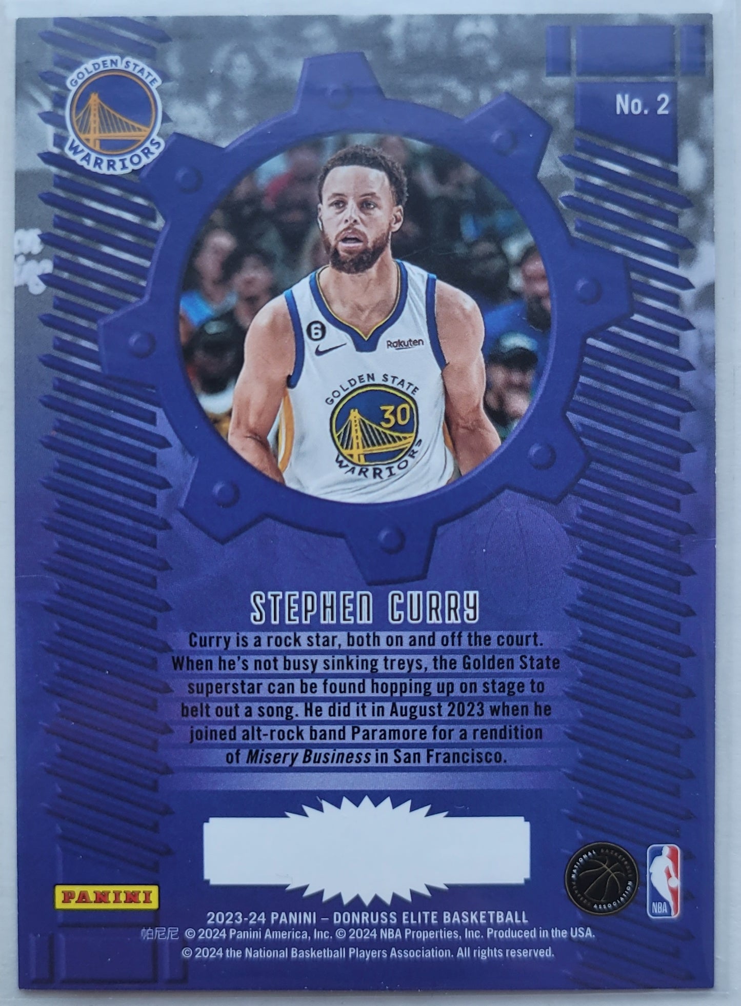 Stephen Curry - 2023-24 Elite Craftsmen #2