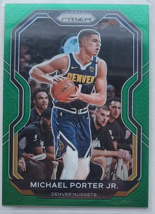 Michael Porter Jr. - 2020-21 Panini Prizm Prizms Green #86