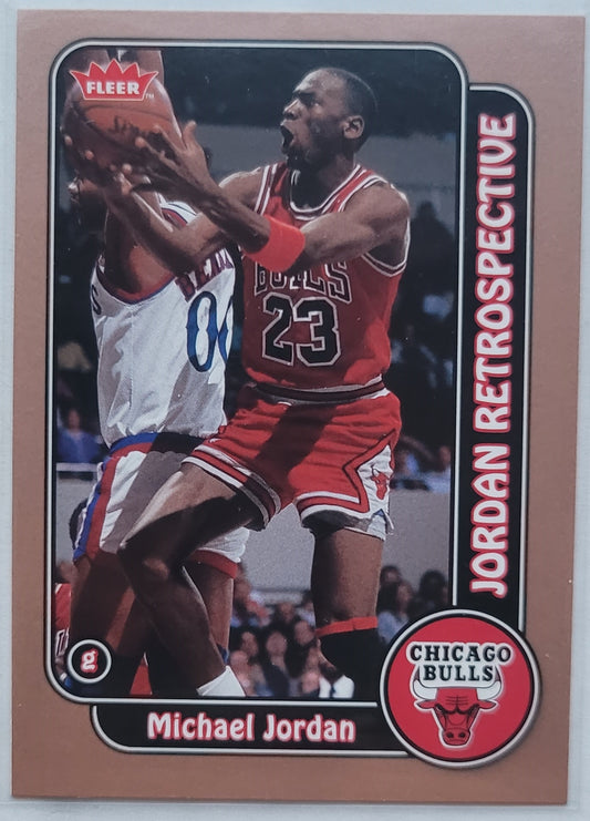 Michael Jordan - 2008-09 Fleer Michael Jordan Retrospective #MJ4