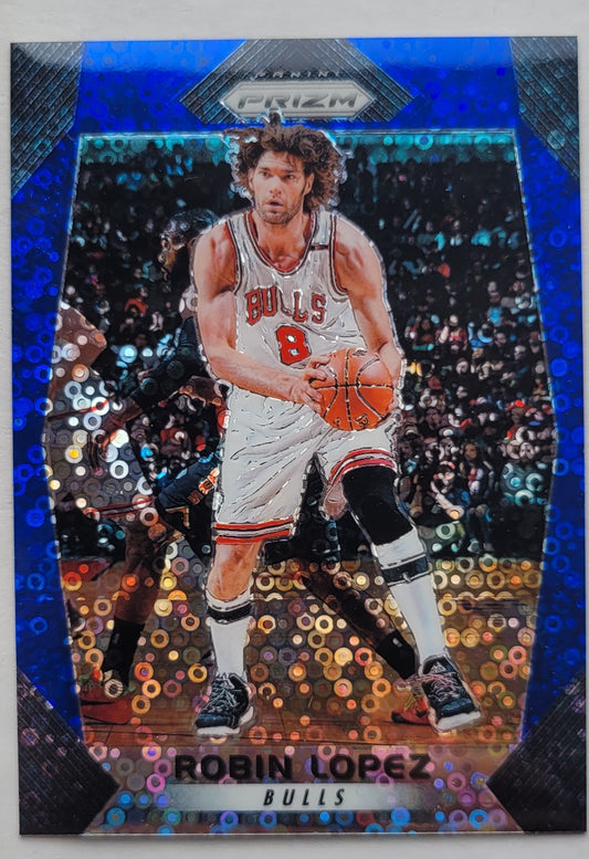 Robin Lopez - 2017-18 Panini Prizm Prizms Fast Break Blue #249 - 168/175