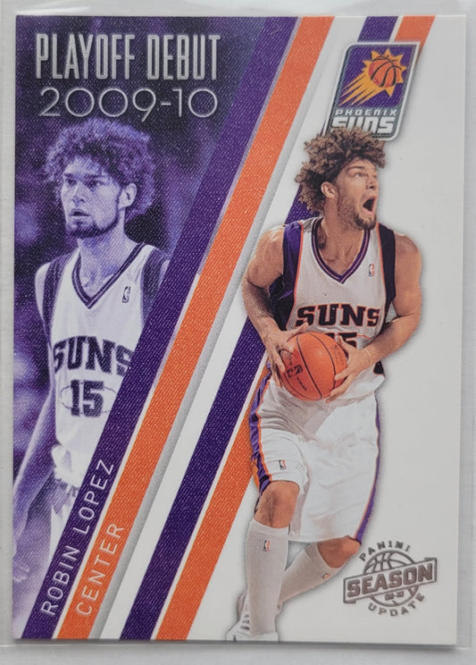 Robin Lopez - 2009-10 Panini Season Update Playoff Debuts Silver #3 - 02/99