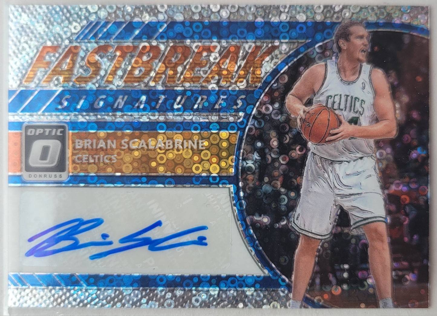 Brian Scalabrine - 2017-18 Donruss Optic Fast Break Signatures #FB-RED