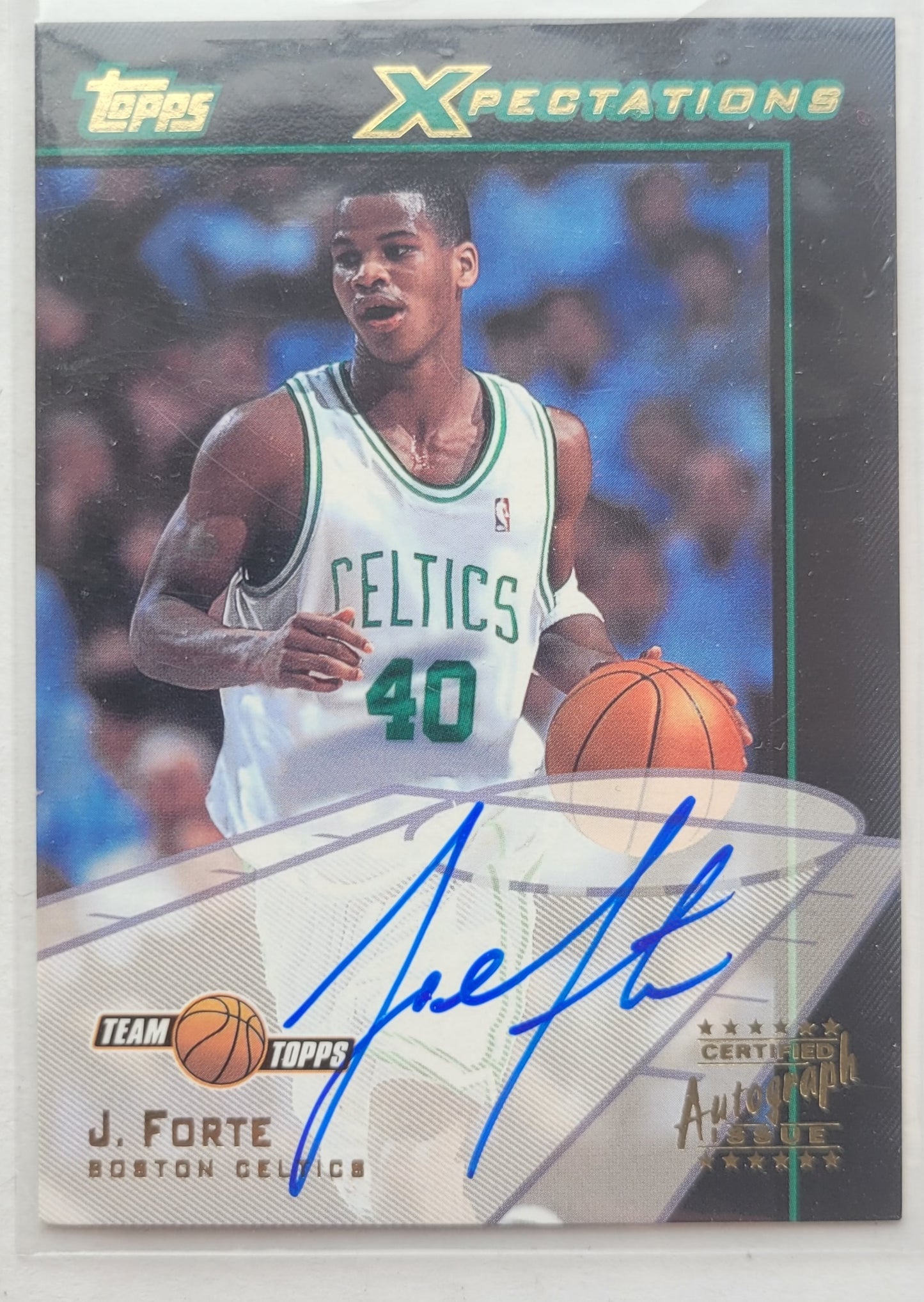 Joseph Forte - 2001-02 Topps Xpectations Autographs #TXAJF