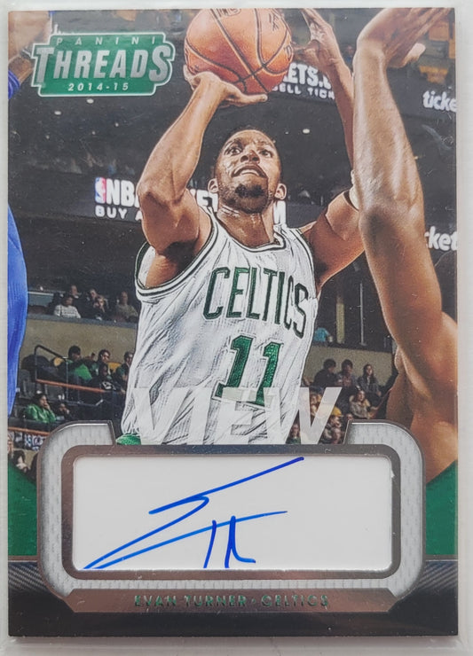 Evan Turner - 2014-15 Panini Threads View Autographs #6