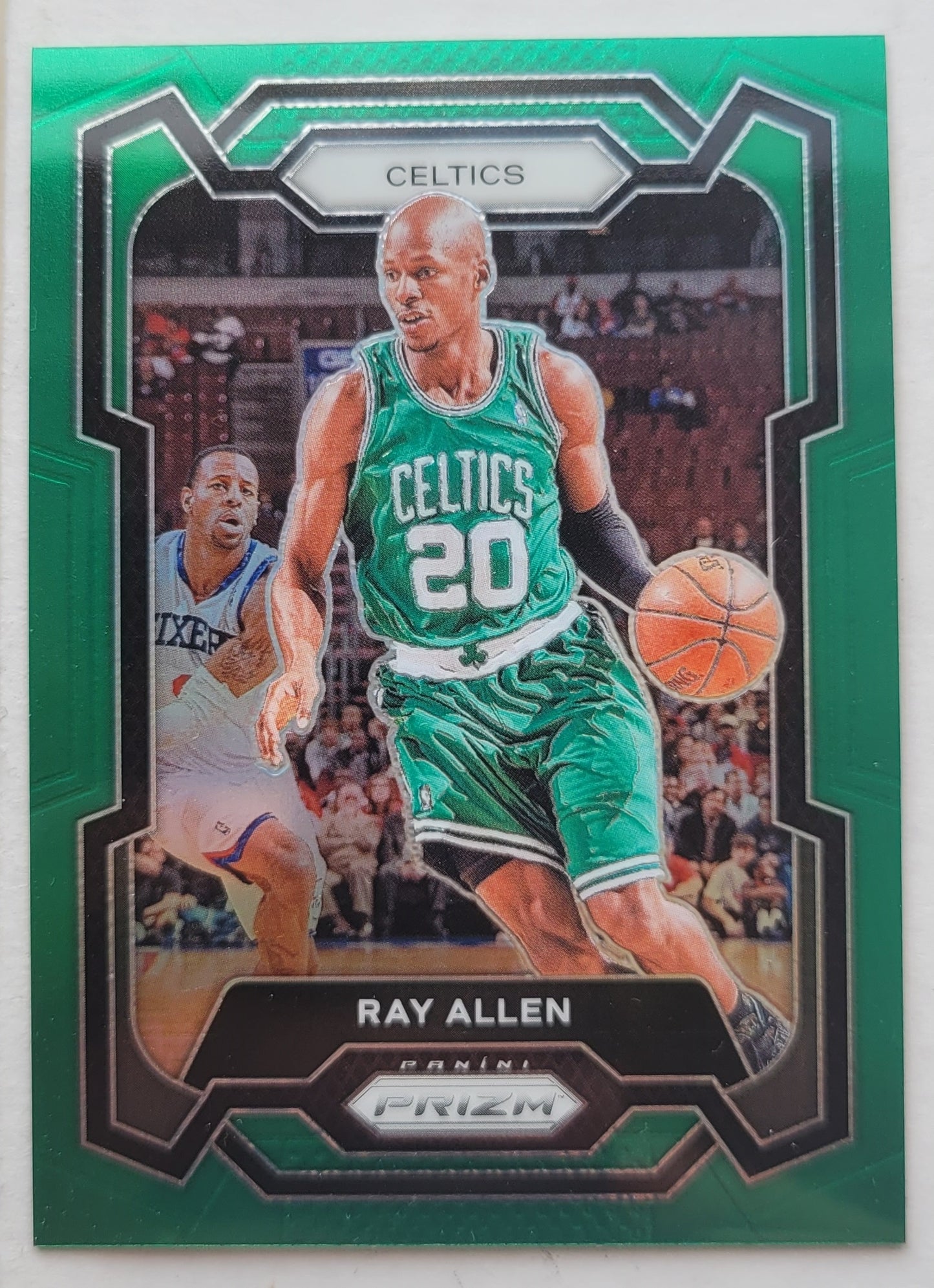 Ray Allen - 2023-24 Panini Prizm Prizms Green #192