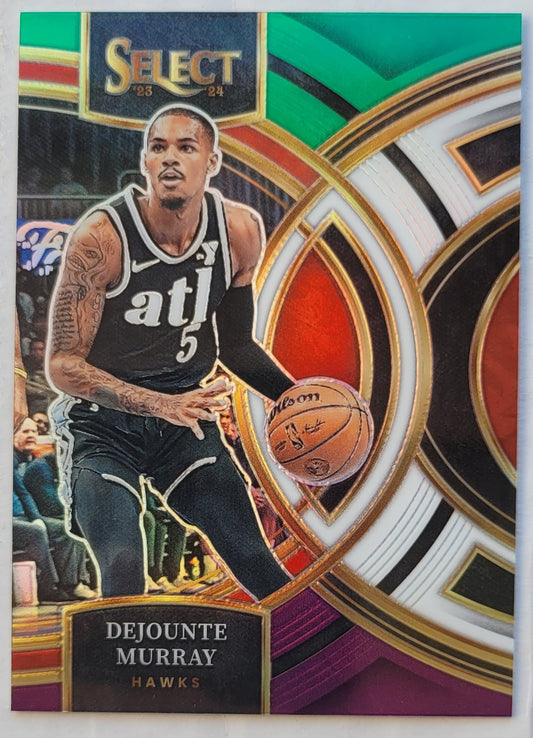 Dejounte Murray - 2023-24 Select Prizms Green White Purple #174