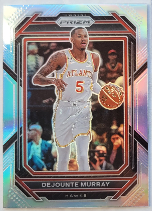 Dejounte Murray - 2022-23 Panini Prizm Prizms Silver #146