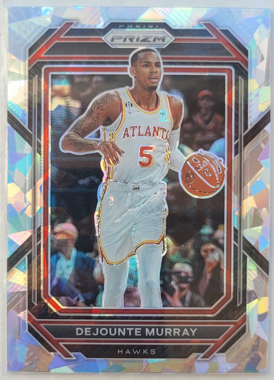 Dejounte Murray - 2022-23 Panini Prizm Prizms Ice #146