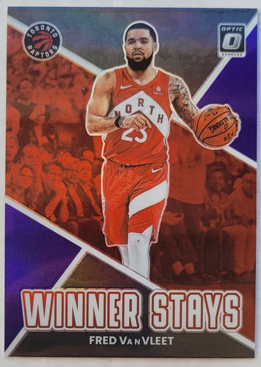 Fred VanVleet - 2022-23 Donruss Optic Winner Stays Purple #6