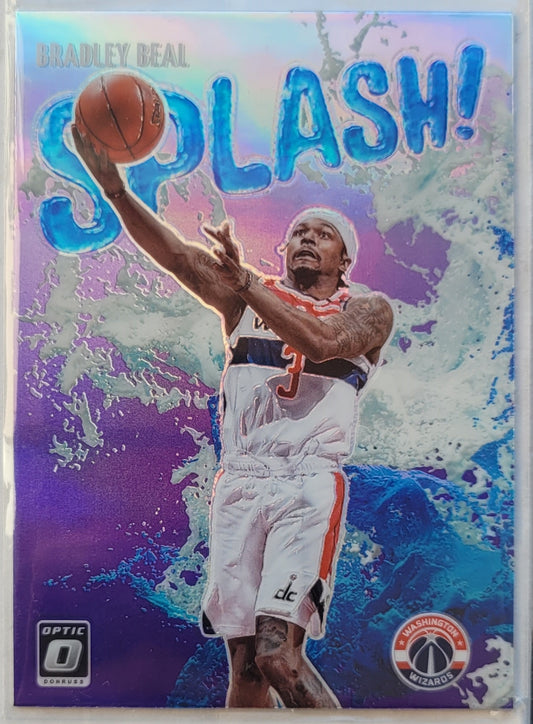 Bradley Beal - 2021-22 Donruss Optic Splash! Purple #10