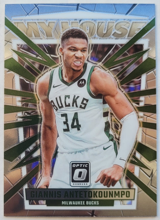 Giannis Antetokounmpo - 2023-24 Donruss Optic My House #11
