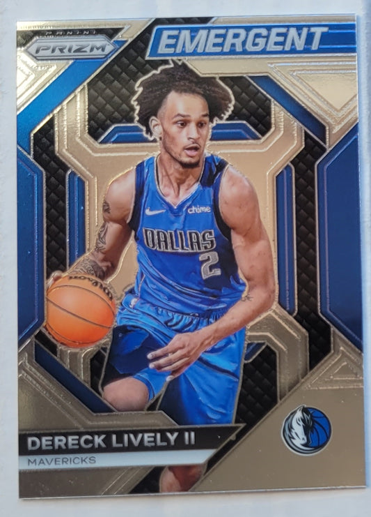 Dereck Lively II - 2023-24 Panini Prizm Emergent #26