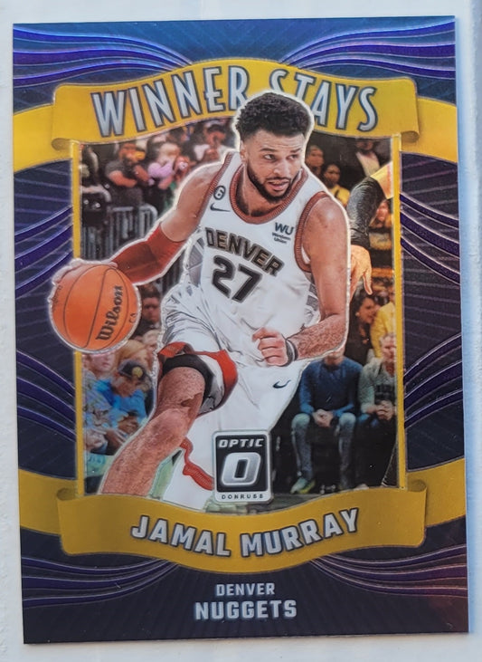 Jamal Murray - 2023-24 Donruss Optic Winner Stays Purple #8