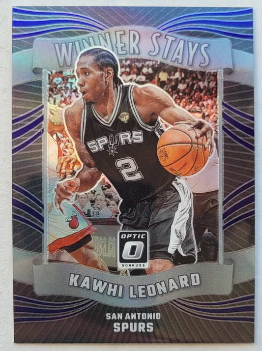 Kawhi Leonard - 2023-24 Donruss Optic Winner Stays Purple #18