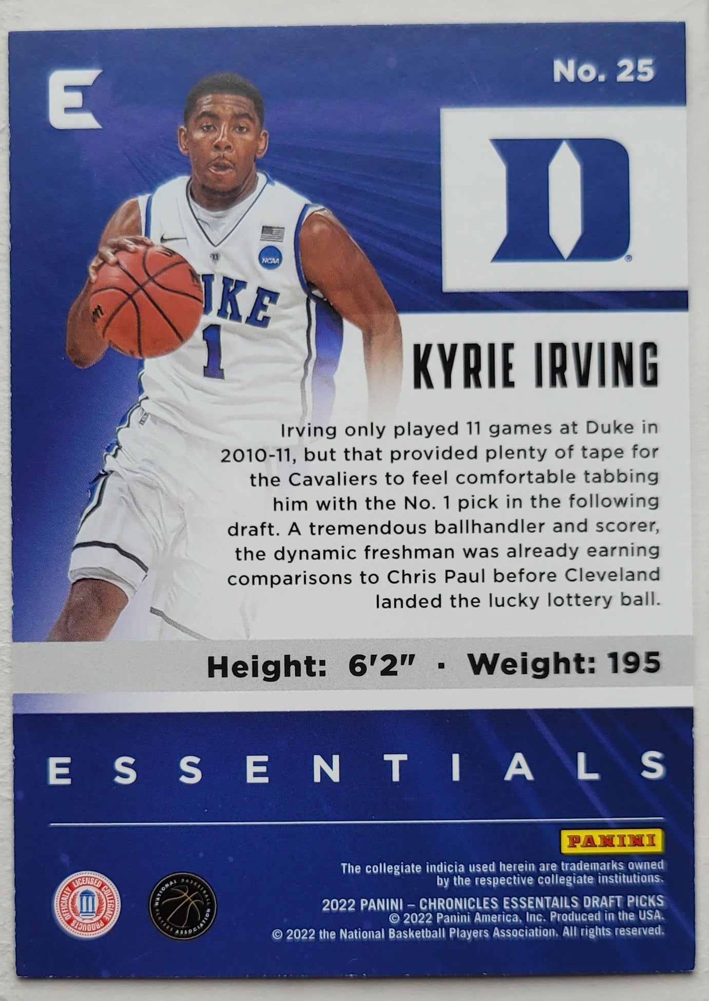 Kyrie Irving - 2022-23 Panini Chronicles Draft Picks Essentials Pink #25