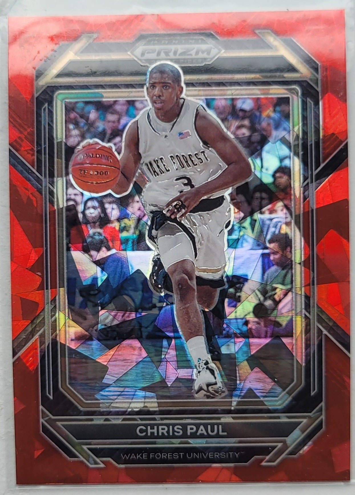 Chris Paul - 2023-24 Panini Prizm Draft Picks Prizms Red Ice #71