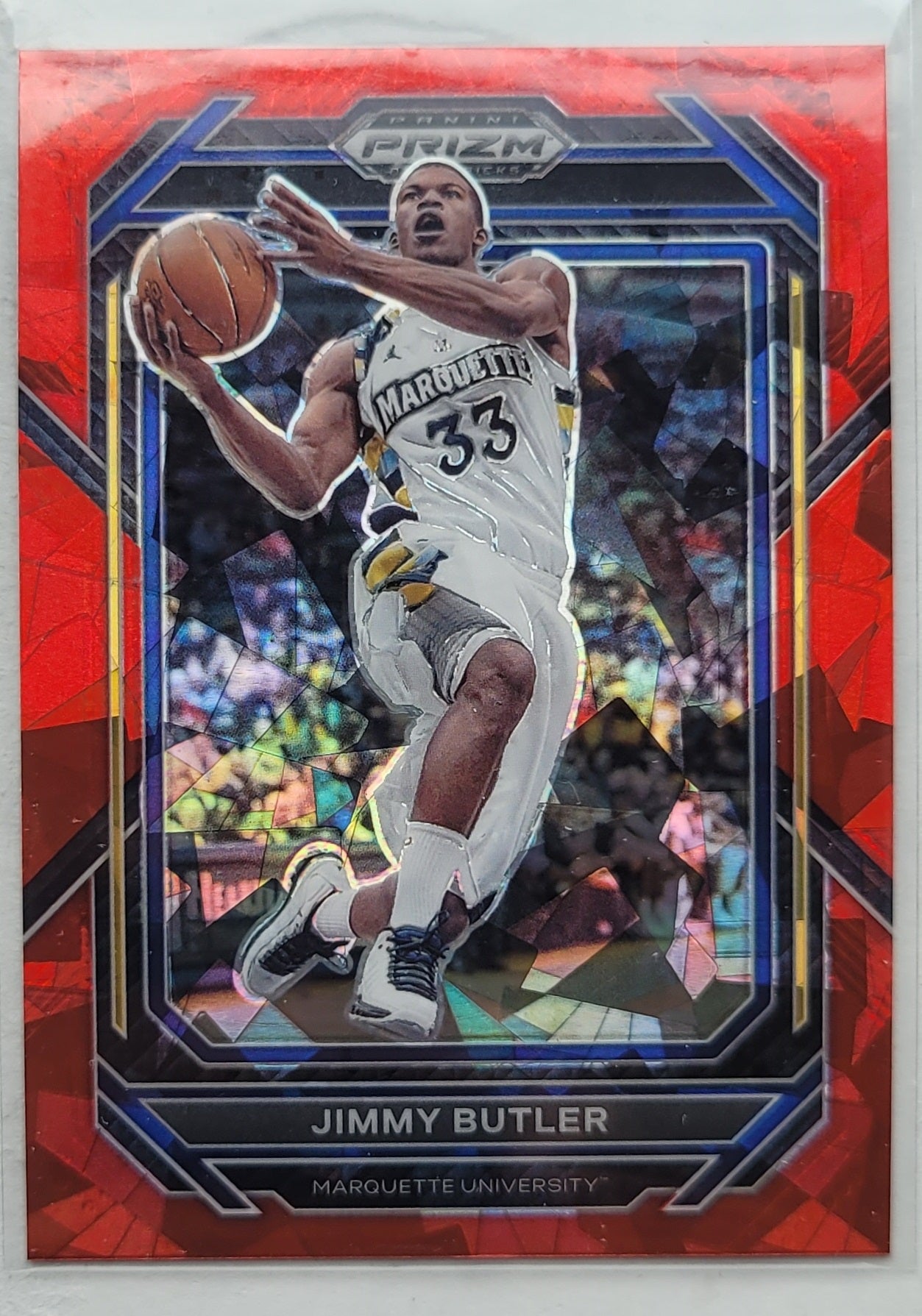 Jimmy Butler - 2023-24 Panini Prizm Draft Picks Prizms Red Ice #56