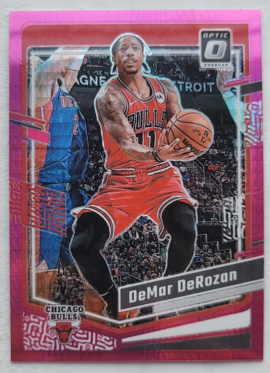 DeMar DeRozan - 2023-24 Donruss Optic Hyper Pink #43