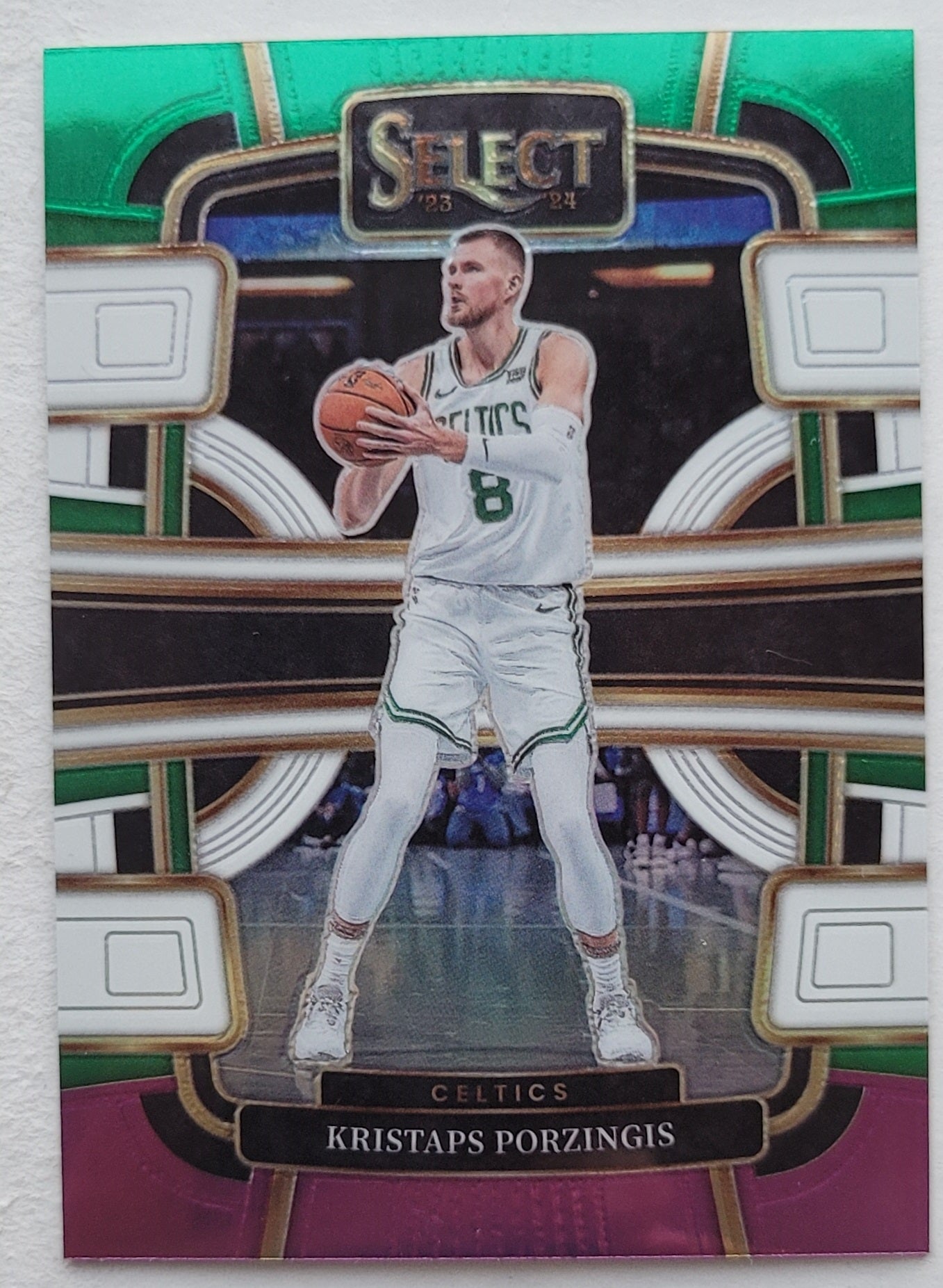 Kristaps Porzingis - 2023-24 Select Prizms Green White Purple #62