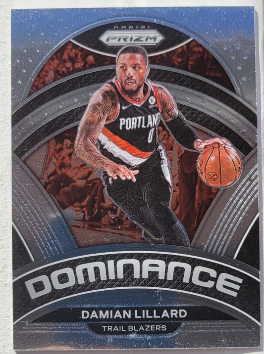 Damian Lillard - 2022-23 Panini Prizm Dominance #16